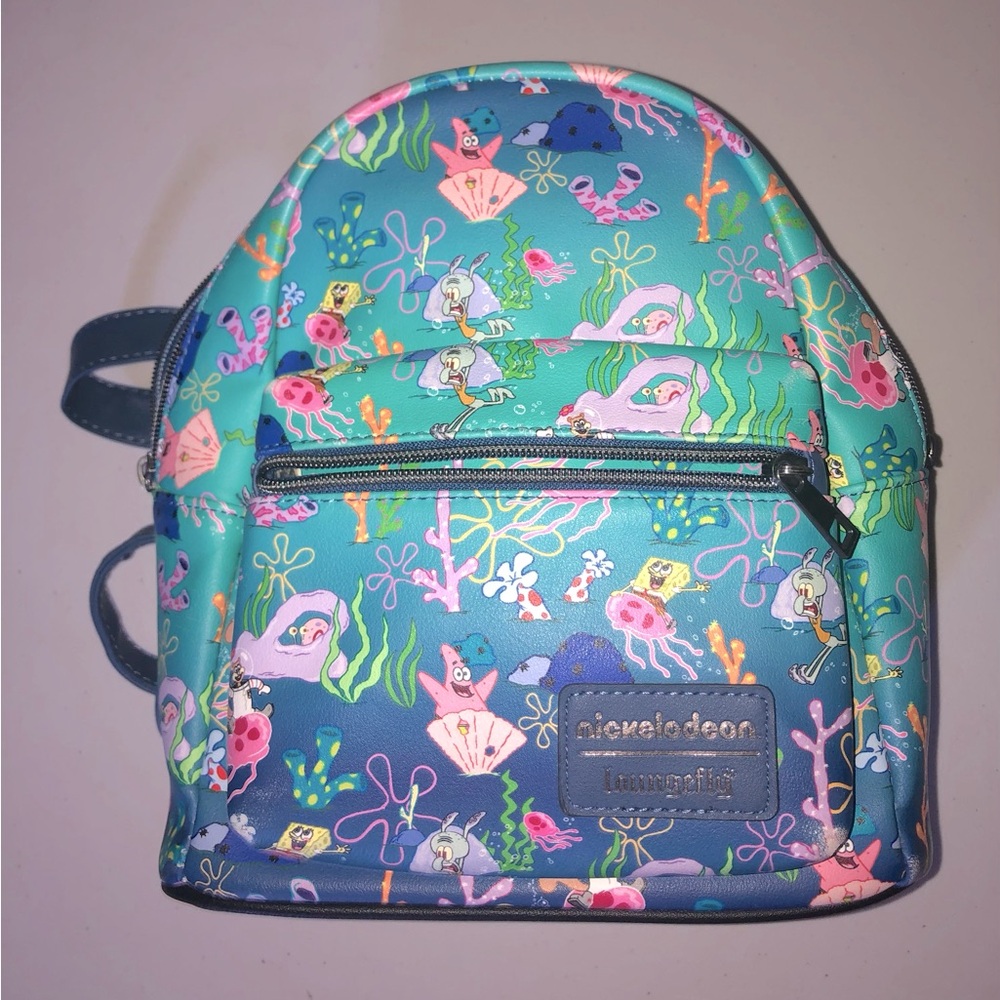 Loungefly Spongebob Small Backpack - image 5
